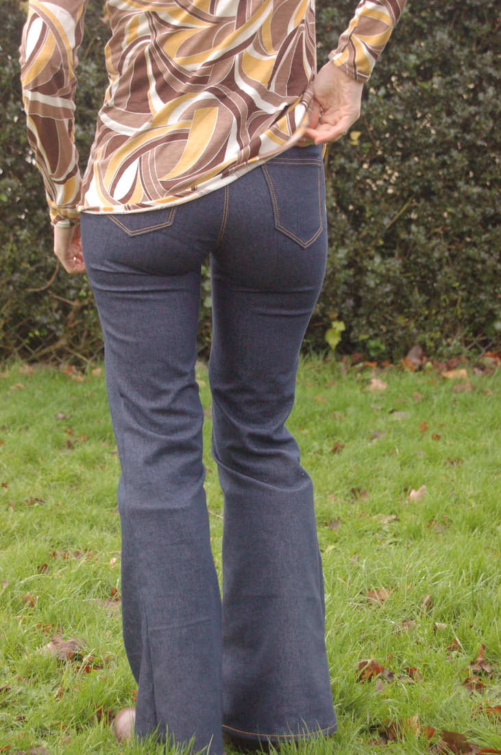 Birkin Flares jeans pattern by Baste + Gather - Cucicucicoo